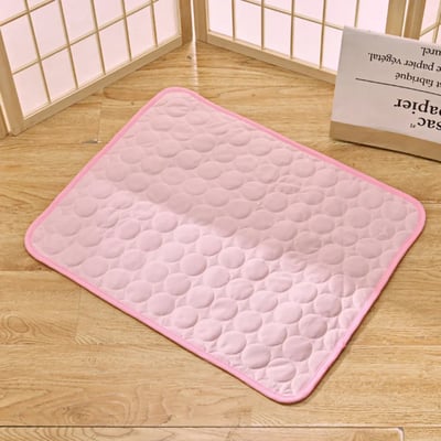 🔥🐶2026 Summer Hot Sale 49% OFF🧊Pet Cooling Ice Silk Mat – Summer Cooling Pet Bed Pad for Dogs and Cats, Breathable Washable Sleeping Cushion for Indoor and Outdoor Use, Lightweight Cooling Crate and Sofa Pet Mat