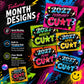 🎁Last Day Sale Only ￡8.99!!🌟2027 Year of the Cunt Wall Calendar – Bold Graffiti Humor Calendar📆