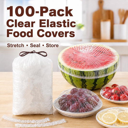 ⏳LAST DAY SALE ONLY ￡6.99!🔥Disposable Stretch Food Covers for Bowls & Plates
