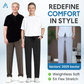 ✨Black Friday Sale 50% OFF!!⚡Men’s Pull On Ice Silk Stretch Smart Casual Pants