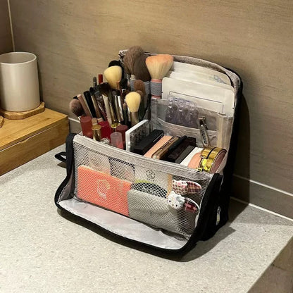 🔥Hot Sale 50% OFF💄Stylish Handheld Partitioned Cosmetic Bag✨