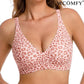 💖HOT SALE 50% OFF💕Women's Comfortable Wireless Bralettes Seamless Deep V Everyday Bra