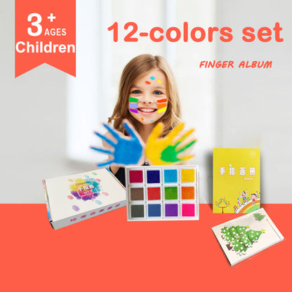 🎨Gifts for Children 49% Off🎁Funny Finger Painting Kit