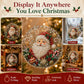 🎄Christmas Pearl Diamond Art Hanging Ornament Kit | Resistant Non-Fading Pearl Beads DIY Handmade Holiday Hanging Decor 🎅💎