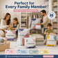 🥳LAST DAY BUY 2 GET 1 FREE!!💞50K+ SOLD!🧳💨No‑Pump Vacuum Storage Bags – Press & seal, no pump needed. Saves 80% space, keeps clothes dry & dust‑free. Perfect for bulky bedding & off‑season gear. 🛏️🗄️