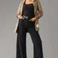 ⭐2025 Best Selling Jeans-49% OFF👖Tummy Control Cropped Wide-Leg Jeans
