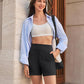 ⏳LAST DAY SALE 50% OFF✨Women's Everyday High-Waisted Athletic Shorts With Pockets