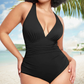 🔥Last Day Special Price £12.99!!💥-👙Smart Sculpt Plunge Swimsuit Flatter Your Figure