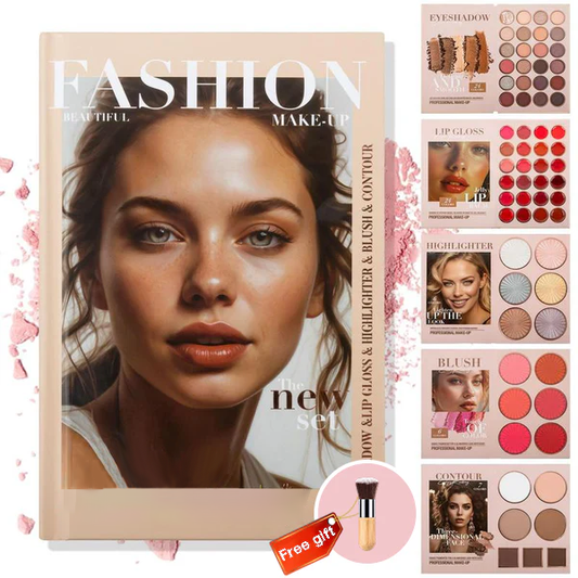🔥Last Day Promotion 50%OFF💄5-Layer Book-Style Makeup Palette with 67 Pro Shades