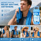 ⏰❄️Last Day Buy 1 Get 1 Free (Each only ￡3.99)☀️Cold Sweat Towel You Can Use Anywhere, Anytime! Reusable Soft Absorbent Cooling Portable