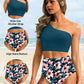💥Last Day Special Sale 49% OFF🩱One Shoulder High Waisted Bikini Sets Two Piece Swimsuit Tummy Control