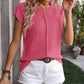 💥Last Day Special Sale 49% OFF👚Women's Cap Sleeve Vest Crew Neck Sleeveless Casual Knit Top