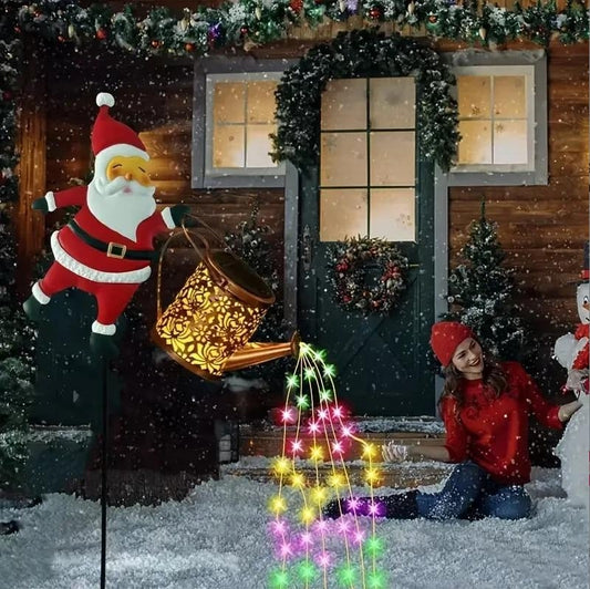 🎅Hot Sale 50% OFF!!🎄50K+ SOLD! 🎁✨Christmas Solar Kettle Light & Lantern Garden Decor Collection💕