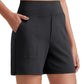 ⏳LAST DAY SALE: ONLY ￡11.99!!✨AuraFit™ Everyday High-Waisted Shorts – Lightweight & Breathable with Functional Pockets 🌿