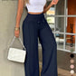 ⏳Last Day Sale Only ￡15.99!!👖💥Women's High-Waisted Straight Leg Trousers – Front seam & elastic back – Versatile, comfortable & perfect for office or casual wear✨🌸