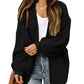 💖2026 Autumn’s Sale 70% OFF✨🍂Women Oversized Long Open Front Cardigan Sweaters