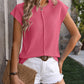 💥Last Day Special Sale 49% OFF👚Women's Cap Sleeve Vest Crew Neck Sleeveless Casual Knit Top