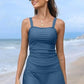 💥Last Day Special Sale 49% OFF🩱Women Vintage Tummy Control Two Piece Tankini Swimsuits