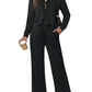 ⏰LAST DAY SALE 70% OFF👍✨Women's Two Piece Lounge Set Long Sleeve Top Wide Leg Pants