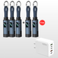 ⏳LAST DAY SALE ONLY ￡7.99!!🔥🔌 4-in-1 Charging Cable with Digital Display & Keychain – Fast-Charging, Kink-Resistant & Compact