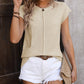 💥Last Day Special Sale 49% OFF👚Women's Cap Sleeve Vest Crew Neck Sleeveless Casual Knit Top