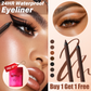 🎁Last Day Buy 1 Get 1 Free(2pcs) With Free Pencil Sharpener💦-🌟24 HR Waterproof Eyeliner Duo Sharpenable Eye Pencil
