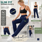 🔥LAST DAY SALE 50% OFF!!🔥Women’s Straight-Leg Cargo Trousers – Elastic Waist, 6-Pocket Casual Pants for Work, Travel & Everyday Wear 👖✨