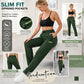 🔥LAST DAY SALE 50% OFF!!🔥Women’s Straight-Leg Cargo Trousers – Elastic Waist, 6-Pocket Casual Pants for Work, Travel & Everyday Wear 👖✨