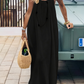 💕Summer Hot Sale 50% OFF!💃Women's Solid Color Backless Cami Lounge Dress