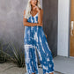 🔥Summer Hot Sale 50% OFF💝✨Women's Fashion Spaghetti Strap Printed Jumpsuit