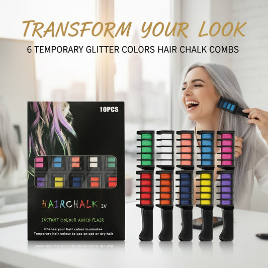 💇‍♀️✨Hot Sale 49%🔥Festive Fun Hair Chalk Combs