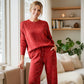 🎉 Last Day Promotion-60% OFF 🎉Women's Glitter Pullover Sweater & Pants 2-Piece Set