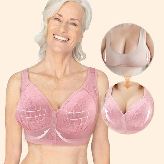 💥LAST DAY SALE ONLY ￡7.99!!💘Front Button Breathable Skin-Friendly Cotton Bra