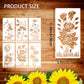 🔥Summer Hot Sale Promotion-49% OFF🌻Garden Fence Large Flower Stencils🖌️DIY decoration