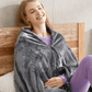 🎁Christmas Sale 50% OFF❄️Portable Soft Zipper Electric Heated Blanket Shawl☀️Warm the entire winter