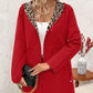 ✨New Styles✨Hooded double-faced leopard print coat