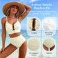 💕2026 Summer Hot Sale 70% OFF👙50K+ SOLD!👍Women's U-Wire Cutout Waisted 2 Piece Bikini Set Swimsuit