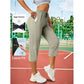 🔥This Week's Special Price:£22.99!!🩳Women's Casual Quick-Dry Stretchy Capri Pants