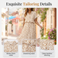 🔥Last Day Special Sale 60% OFF!!💝Women Casual Floral Printed Midi Dress