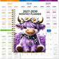⏰📅 LAST DAY SALE ONLY￡6.99!! 🐮 2026–2030 Monthly Planner ✨ Cute Highland Cow 5-Year Calendar | Large Monthly Blocks for Long-Term Planning