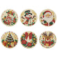 🎁LAST DAY SALE ONLY ￡7.99/6PCS!!🎄✨Christmas Wooden DIY Painting Hanging Ornaments Set -💎Make sparkling 5D pearl decorations yourself