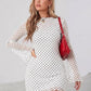 💃2026 New Arrivals 50% OFF🐆💥Women's Leopard Print Long Sleeve Slim Fit Dress👍 ✨Elegant Ruffle Hem Short Skirt, Bodycon Mesh Sleeves