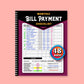 🔥Hot Sale 49%🔥Bill Payment Management Book