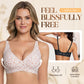 🎉Final 12 Hours- Only ￡9.99!!🌸💕Jelly Wireless Womens Comfortable Wireless Bras Push Up Bralettes Seamless Tshirts Bras Deep V Everyday Bras