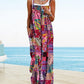 🏖️Summer Hot Sale 50% OFF!🌼Women's Summer Bohemian Wide Leg Jumpsuit with Pockets