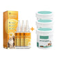 🐶Buy 2 Get 1 Free👀✨Gentle Pet Tear Stain Removal Essence -💙Cleaning the eye area and daily fur grooming📍GB