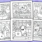 🔥Hot Sale 49%🔥Spooky Cutie: Coloring Book for Adults and Teens