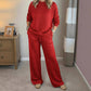 🎉 Last Day Promotion-60% OFF 🎉Women's Glitter Pullover Sweater & Pants 2-Piece Set