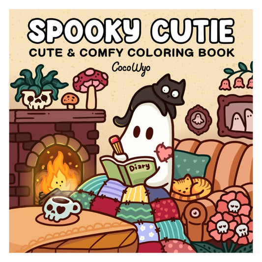 🔥Hot Sale 49%🔥Spooky Cutie: Coloring Book for Adults and Teens