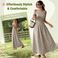 ⏳LAST DAY SALE 50% OFF!!🔥2026 NEW Plaid Tie-Waist Maxi Dress – Comfy & Flowy 🌿Your Go-To Elegant Summer Dress ✨